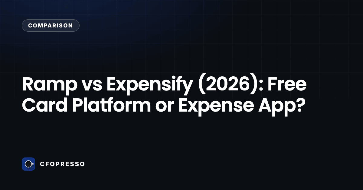Ramp vs Expensify (2026): Free Card Platform or Expense App?