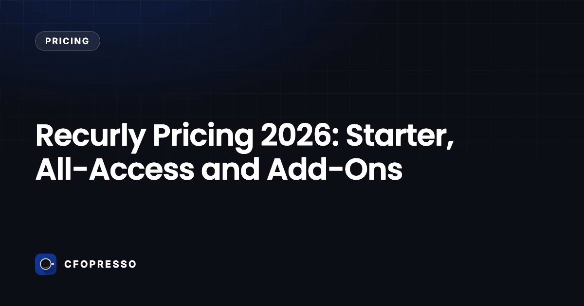 Recurly Pricing 2026: Starter, All-Access and Add-Ons